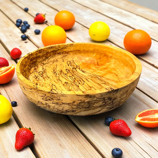 Spalted Maple Fruit Bowl