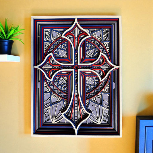 Multilayer Wall Cross #3